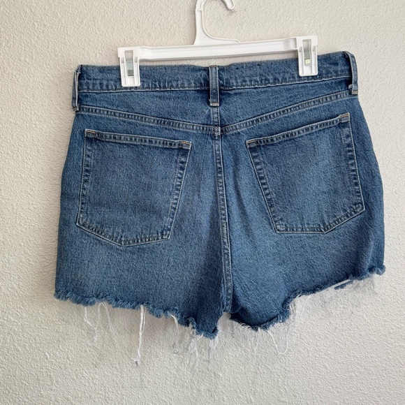 Gap Womens Size 31/12r Cheeky Short Sky High Medium Wash Festival Boho Casual - Picture 9 of 9